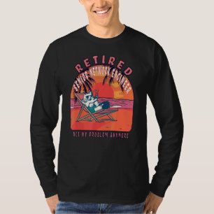 Retired Senior Network Engineer Vintage Retiremen T-Shirt