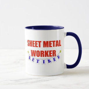 RETIRED SHEET METAL WORKER MUG