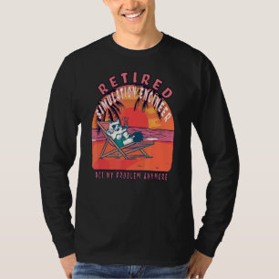 Retired Simulation Engineer Vintage Retirement T-Shirt