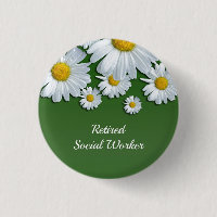 Retired Social Worker, floral design,