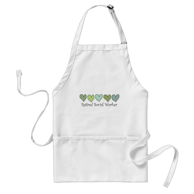 Retired Social Worker Gifts Standard Apron (Front)