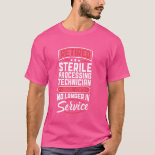Retired Sterile Processing Technician No Longer In T-Shirt