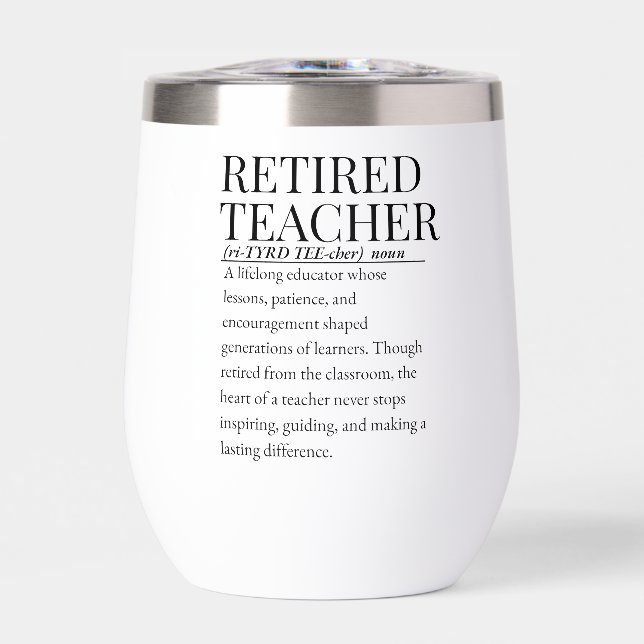 Retired teacher (Front)