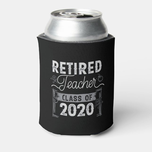 Retired Teacher Can Cooler (Can Back)