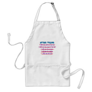 Retired Teacher "I Will Miss The Kids" Funny Gifts Standard Apron