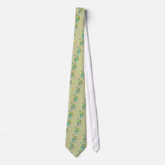 Retired Teacher RETRO Design Tie