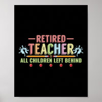 Retired Teacher School Nerd Funny Teacher