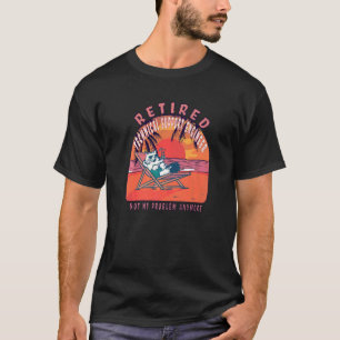 Retired Technical Support Engineer Vintage Retire T-Shirt