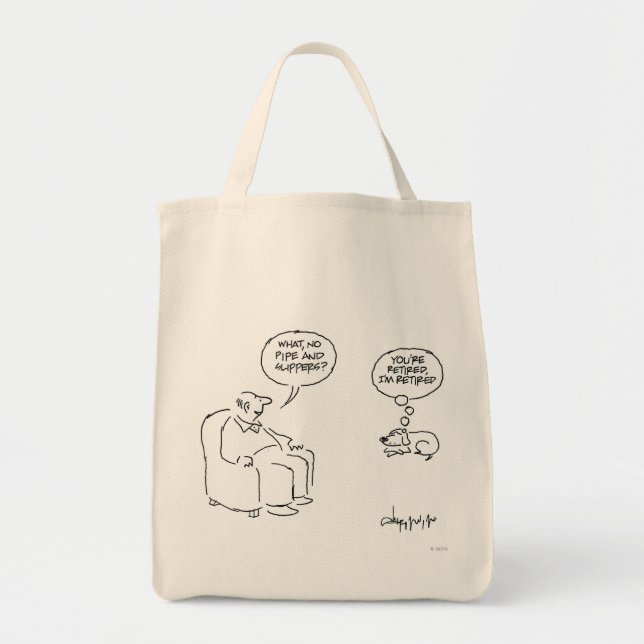 Retired Tote Bag (Front)