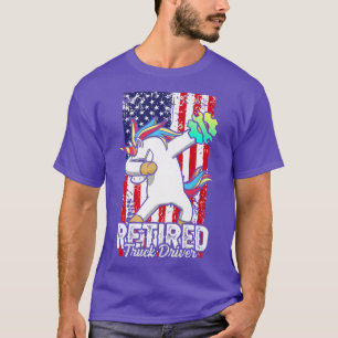 Retired Truck Driver Trucker Retirement2430 T-Shirt
