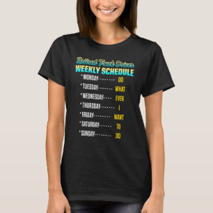 Retired Truck Driver Trucker Retirement 4 T-Shirt