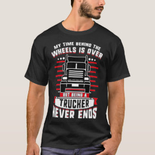 Retired Trucker Retirement T-Shirt