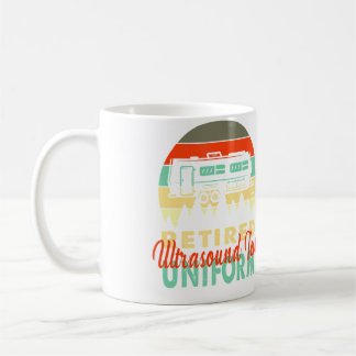 Retired Ultrasound Tech Uniform Rv Camping Retirem Coffee Mug