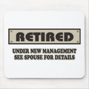 RETIRED. Under New Management Mouse Mat