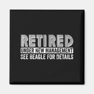 Retired Under New Management See Beagle For Detail Magnet