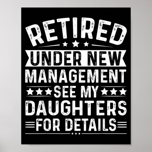 Retired Under New Management, See My Daughters For Poster (Front)