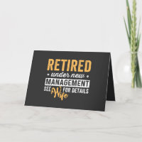 retired under new management see wife for details.