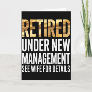 Retired Us Army Under New Management See Wife For Card