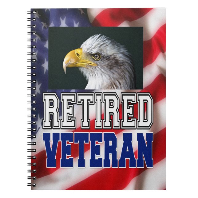 Retired Veteran Notebook (Front)