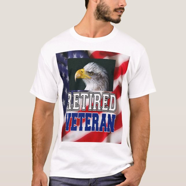 Retired Veteran T-Shirt (Front)