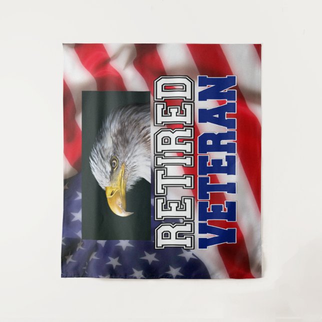 Retired Veteran Tapestry (Front)