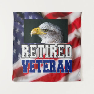 Retired Veteran Tapestry