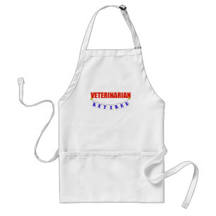 Retired Veterinarian Standard Apron