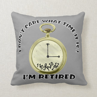Retired watch American MoJo Pillow