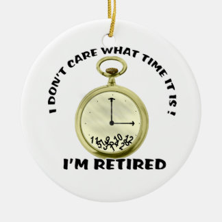 Retired watch ceramic tree decoration