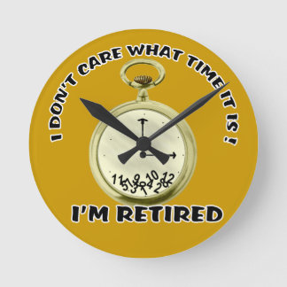 Retired watch Wall Clock