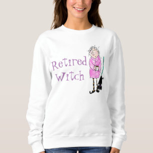 Retired Witch Halloween Shirt