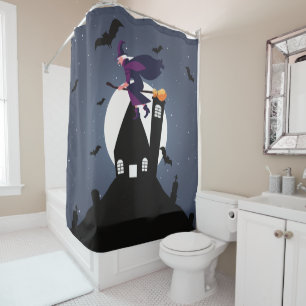 Retired Witch Shower Curtain