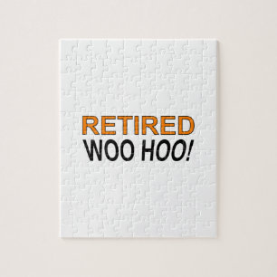 Retired Woo Hoo Jigsaw Puzzle