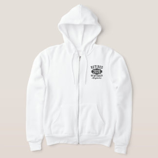 Retirement 2026 Not My Problem Anymore Funny Hoodie