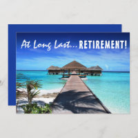 Retirement Announcement Colleague Card