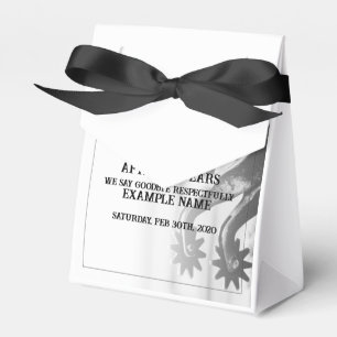 Retirement announcement with old spurs favour box