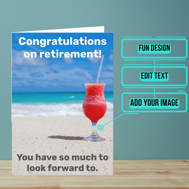 Retirement Best of Life Congratulations Card (This card will inspire the recipient to keep dreaming of what’s ahead.)