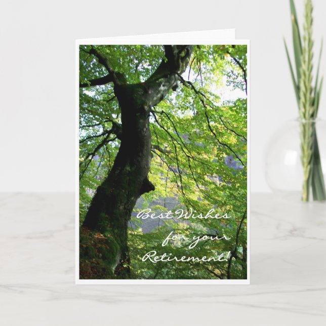 Retirement Best Wishes Card (Front)
