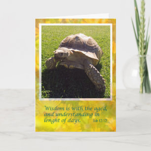 Retirement Bible verse card