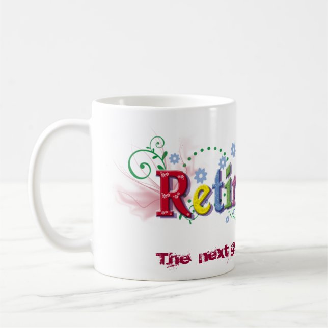 Retirement Bliss Coffee Mug (Left)