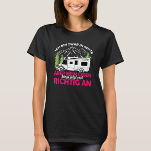 Retirement Camping Grandma Motorhome Camping Grand T-Shirt