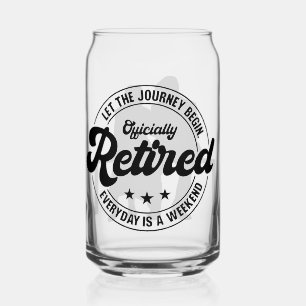 Retirement Can Glass