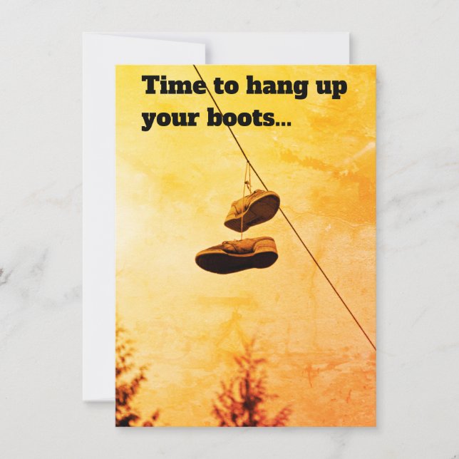 Retirement Card (Front)