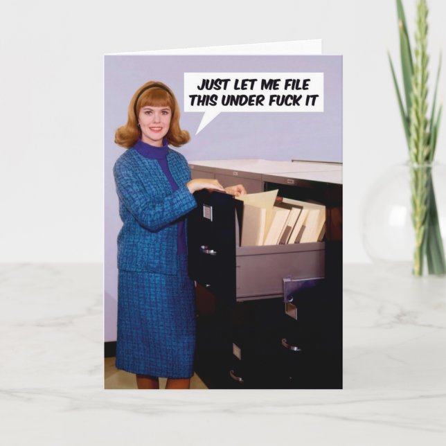 Retirement Card  (Front)