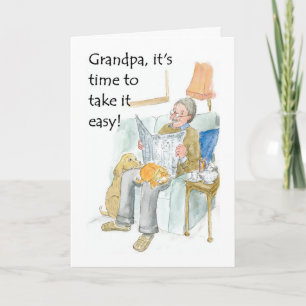 Retirement Card for a Grandfather