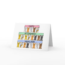 Retirement Card to Customise with Any Name