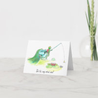 Retirement card with message in Irish