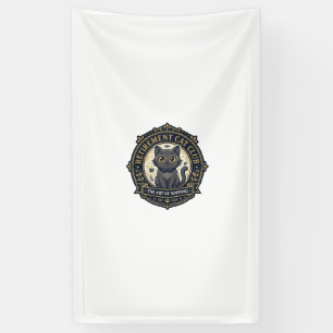 Retirement Cat Cat Dad Gift Idea - Retirement Cat Banner