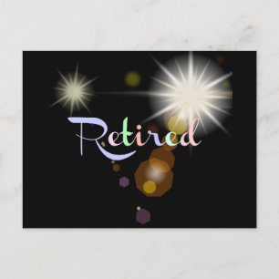 Retirement Celebration Invitation Postcard