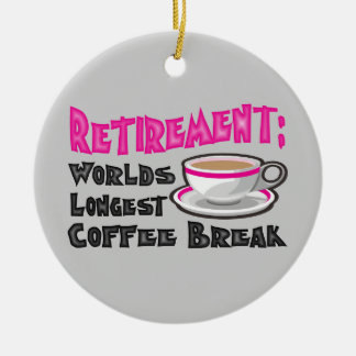 Retirement Ceramic Tree Decoration